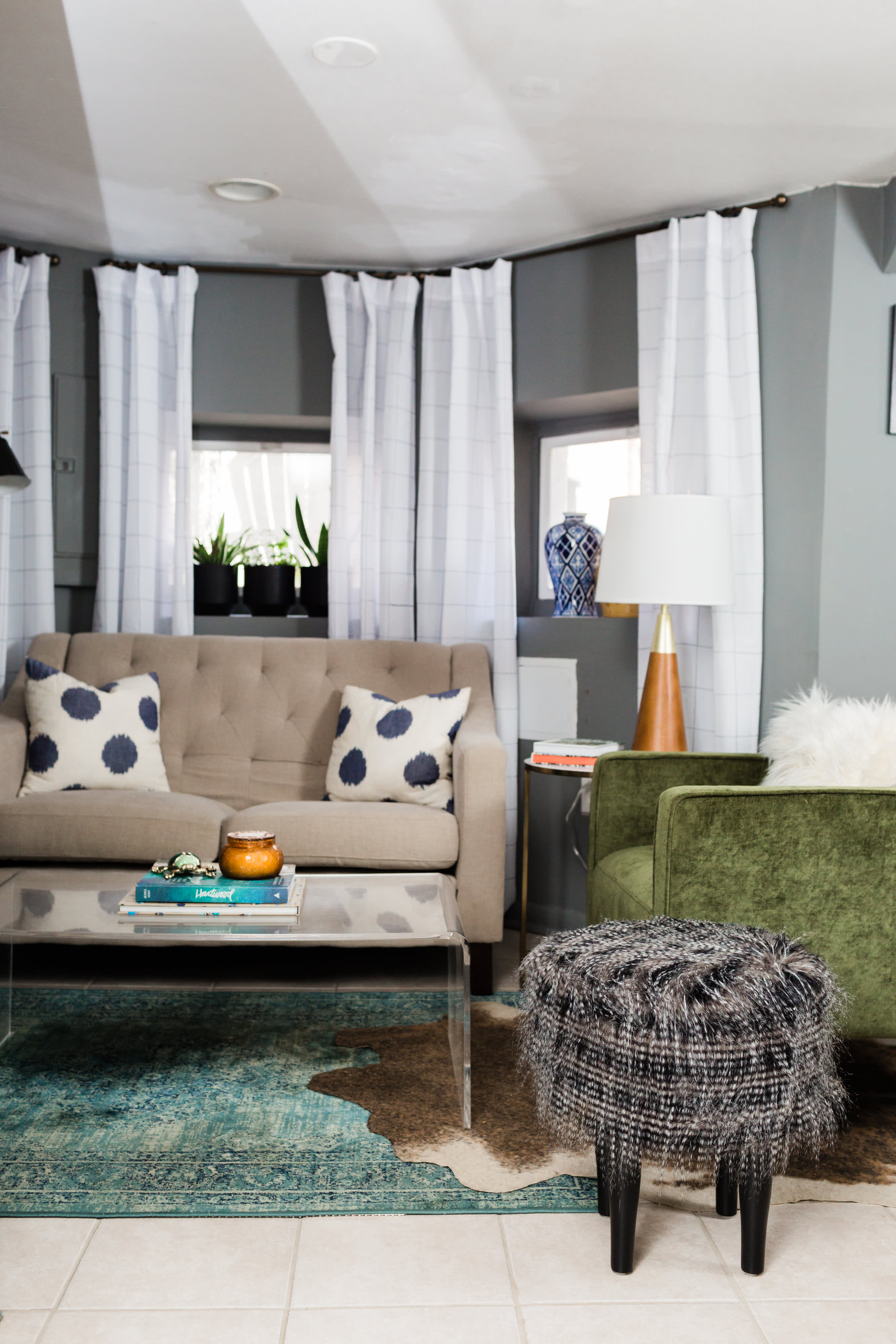 Basement Apartment Tour Small and Stylish in DC Apartment Therapy